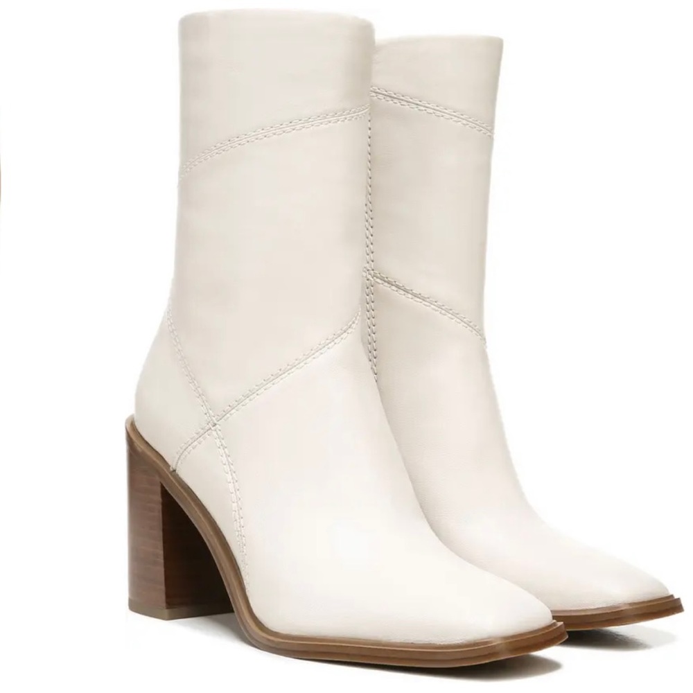Franco Sarto Mid shaft block heel boot